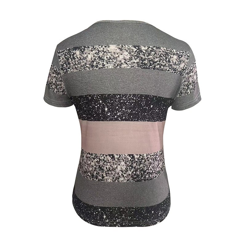 Clemara Zip Colorblock Tee