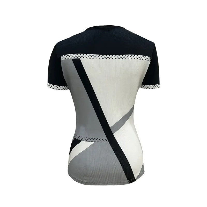 Clemara Zip Colorblock Tee