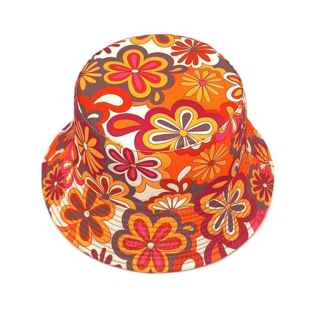 Fiorella Retro Bloom Bucket Hat