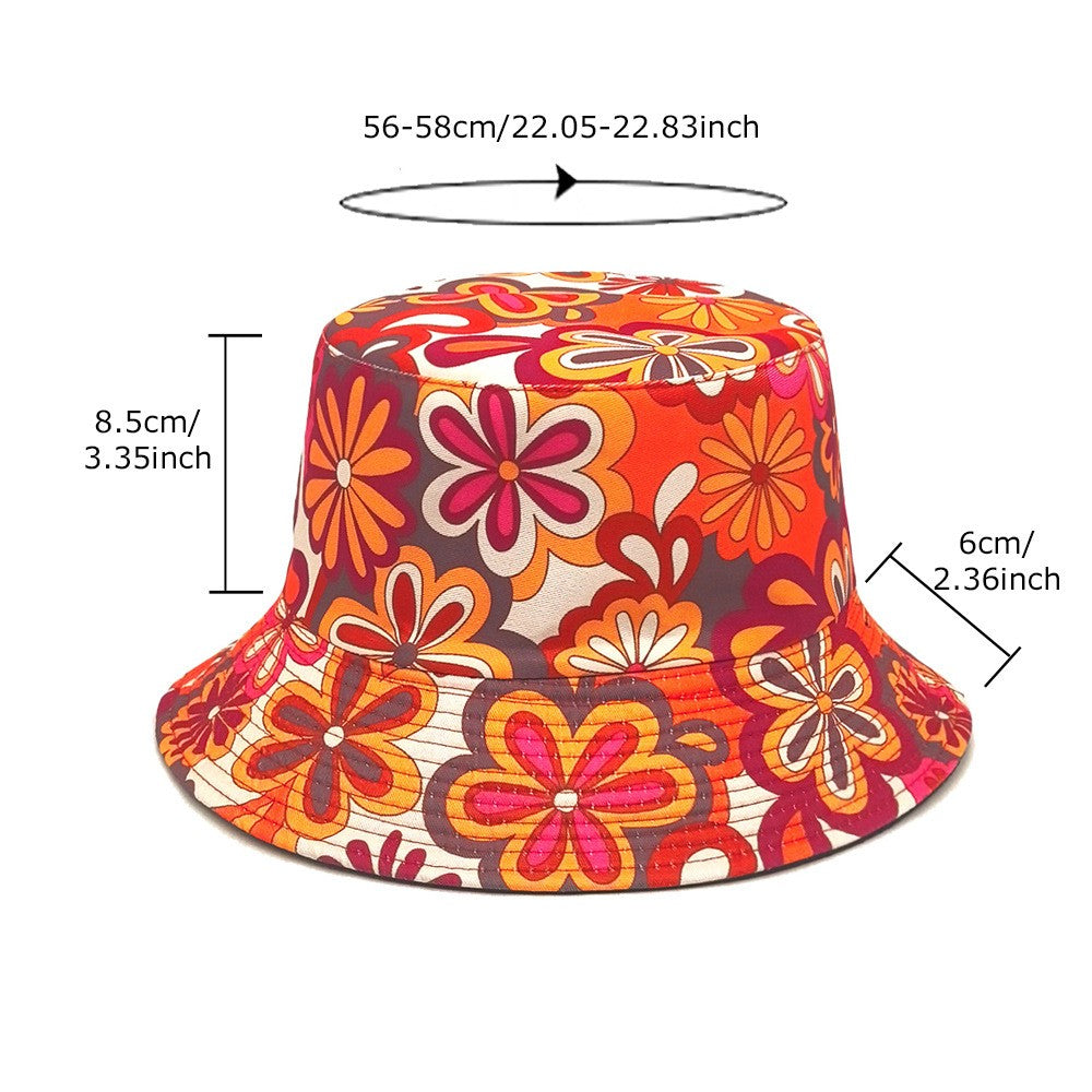 Fiorella Retro Bloom Bucket Hat