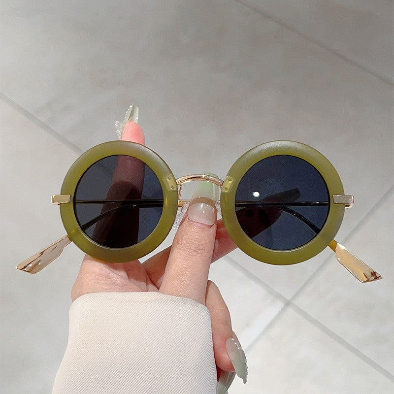 Selene Petite Oval Sunglasses