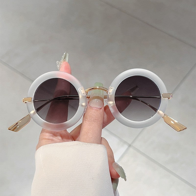 Selene Petite Oval Sunglasses